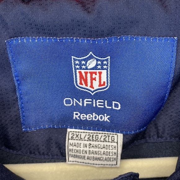 Official NFL Buffalo Bills ‘On Field’ Fleece Lined Hooded Polyester Jacket- 2XL - Picture 3 of 12